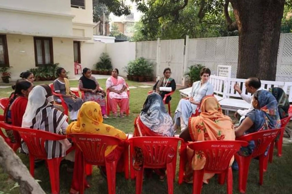 On Wednesday, Priyanka had shared a purported video of the "assault" by police on ASHAs in Shahjahanpur. On Wednesday, Priyanka had shared a purported video of the "assault" by police on ASHAs in Shahjahanpur.