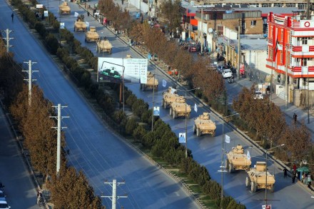 Taliban hold military parade with U.S.-made weapons in Kabul in show of strength