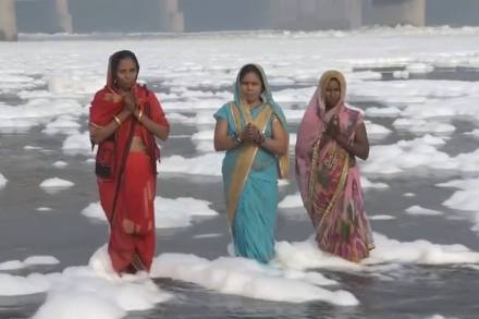 The AAP had come under sharp criticism for not fulfilling its promise of cleaning the Yamuna.