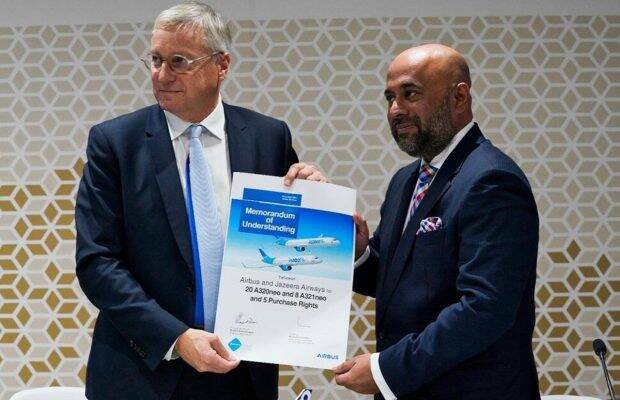 airbus Jazeera Airways deal airbus Jazeera Airways deal