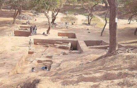 saraswati river trail, human settlemnets, continued habitation, arcgeological site in haryana, lost saraswati river