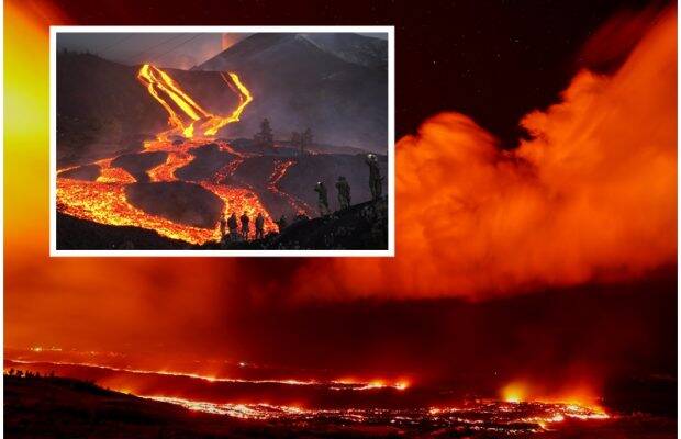 La Palma volcano, La Palma, volcano, spain, spain volcano, Cumbre Vieja, Tajuya, Canary island, La Palma volcano images, La Palma volcano pictures