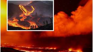 La Palma volcano, La Palma, volcano, spain, spain volcano, Cumbre Vieja, Tajuya, Canary island, La Palma volcano images, La Palma volcano pictures