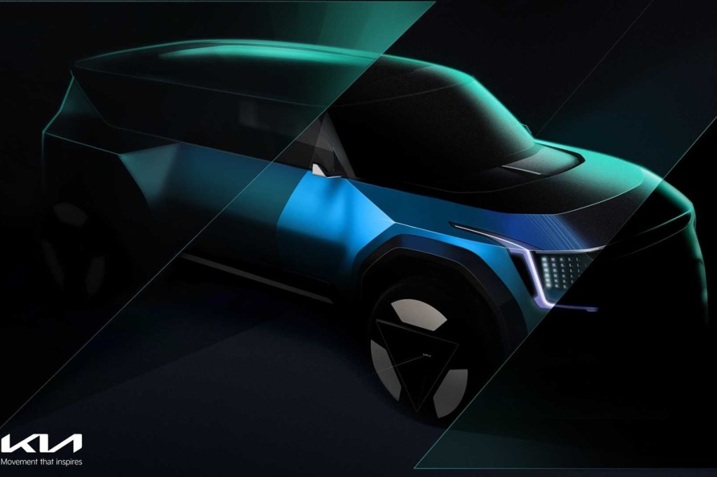 Kia EV9 Concept teaser 