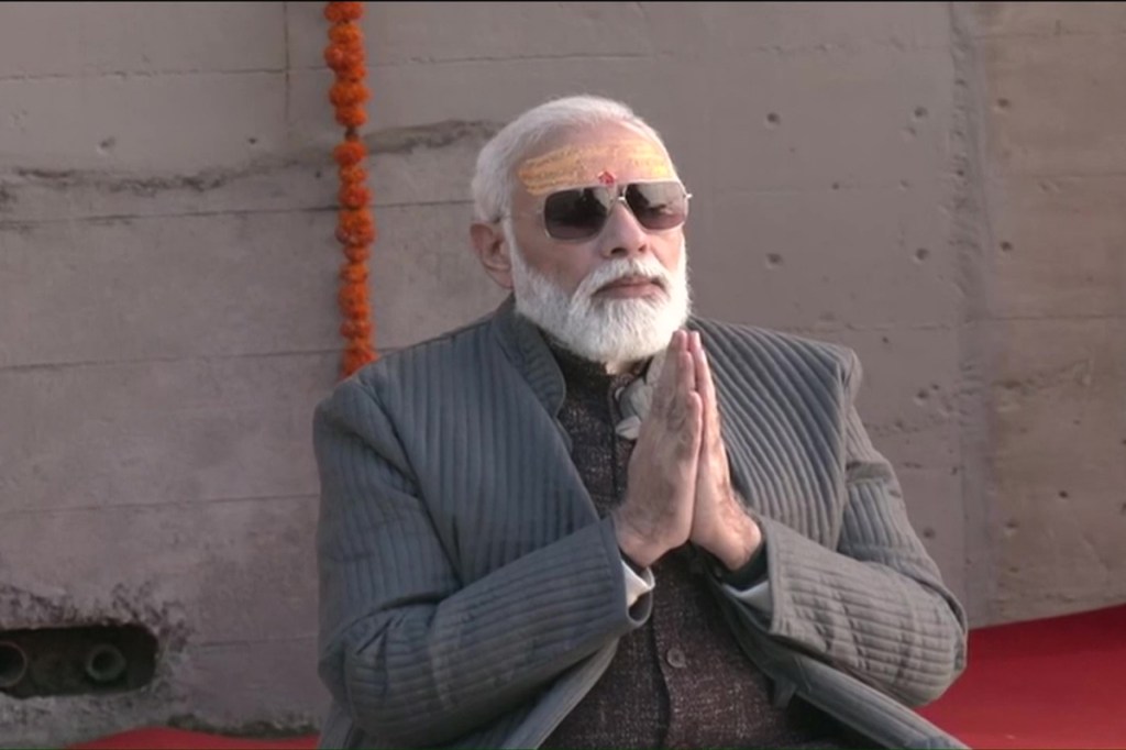 Prime Minister Narendra Modi, kedarnath temple, offered prayers at the Shiva temple , unviel statue of Adi Guru Shankaracharya, Uttarakhand Governor Lt Gen Gurmit Singh