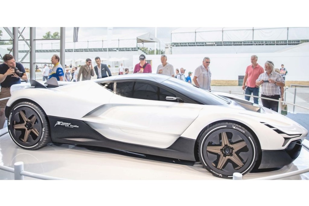 Vazirani Shul concept at the Goodwood Festival of Speed