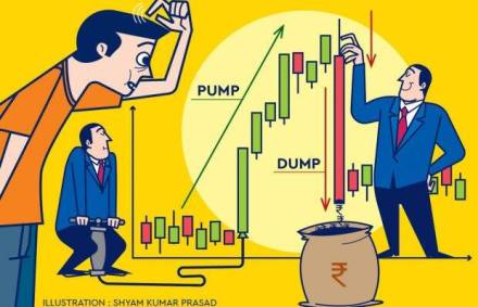 Pump-and-dump is a type of activity that attempts to boost the price of a stock through recommendations based on false, misleading or greatly exaggerated statements.