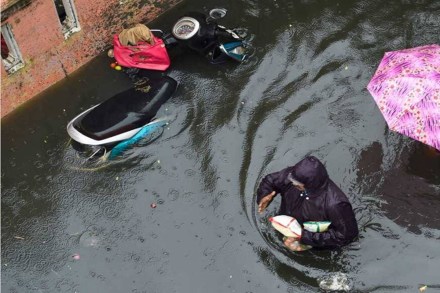 The officials pointed out that not only the number of the storm water drains is limited but even the existing ones are blocked and not working efficiently. (Credit: PTI image)