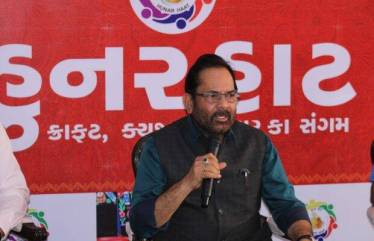 "More than seven lakh artisans and craftsmen have been provided employment and employment opportunities through the organisation of Hunar Haat in different parts of the country. Our effort is to increase this number to 17 lakh in the coming two years," Naqvi said.