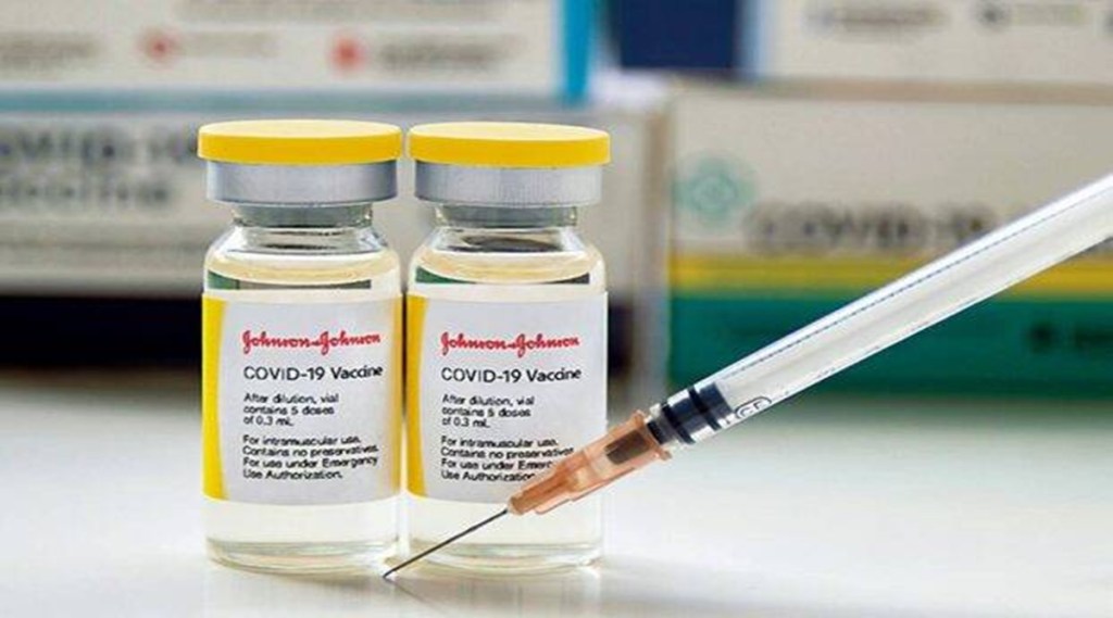 Johnson & Johnson earlier presented results from a large study that found giving a second dose just two months after the first bumped protection against symptomatic COVID-19 to 94% from 70% in U.S. recipients.