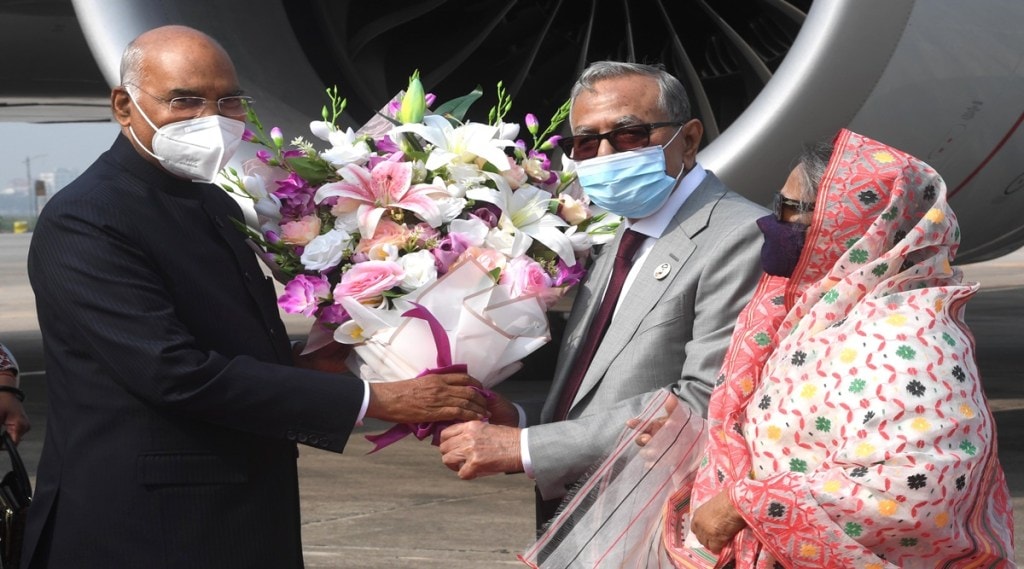  Bangladesh will receive a T-55 tank and a Mig-29 fighter jet used during the Liberation War. These will be handed over by President Kovind to his counterpart President Hamid and will be showcased at the National Museum there.