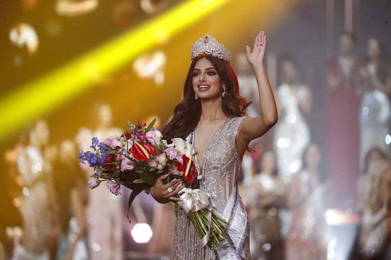 Miss Universe 2021, Harnaaz Sandhu, Miss Universe, Miss Universe crown, Miss Universe pictures