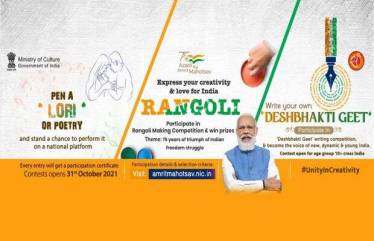 Prime Minister Narendra Modi inaugurated the Azadi Ka Amrit Mahotsav in March to celebrate 75 years of Independence. (Twitter/Ministry of Railways)