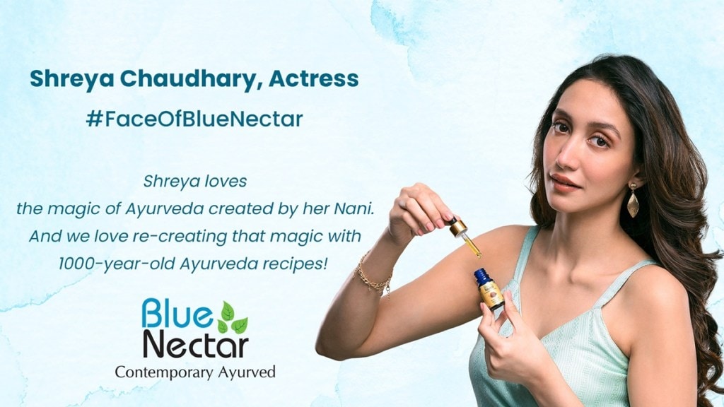 Shreya Chaudhary connected well with the brand’s personality of having authentic ayurveda rituals at its core