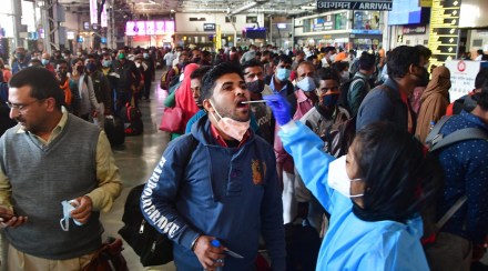 On Tuesday, India recorded over 9,000 new infections, which is the highest since December 8. (Image: PTI)