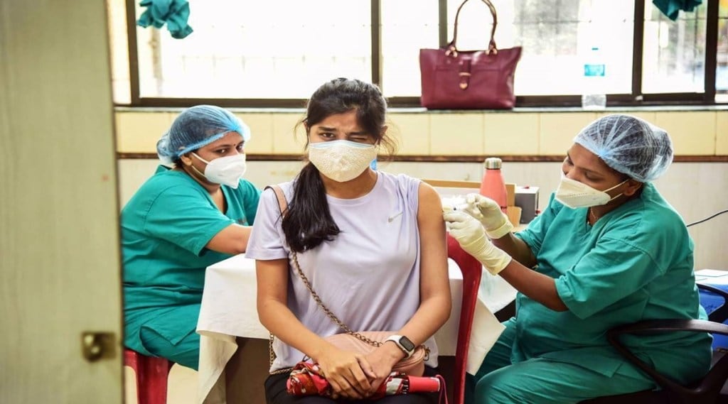 As many as 57,03,410 vaccine doses had been administered till 7 pm on Wednesday, it said. (File/PTI)