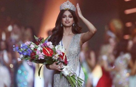 Harnaaz began her pageantry journey in 2017as a fresh-faced 17-year-old. (Reuters) Harnaaz began her pageantry journey in 2017as a fresh-faced 17-year-old. (Reuters)