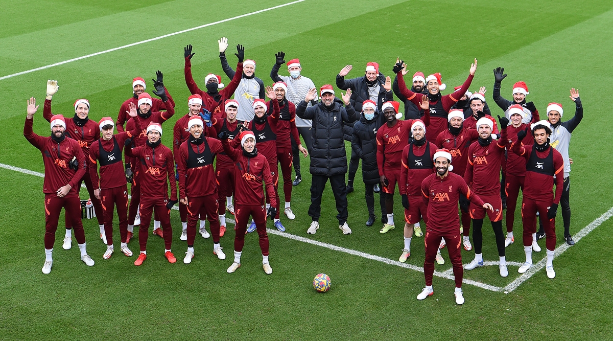 Liverpool are second in the table with a game in hand, six points behind Manchester City. Leicester are 10th. (Twitter/Liverpool) Liverpool are second in the table with a game in hand, six points behind Manchester City. Leicester are 10th. (Twitter/Liverpool)