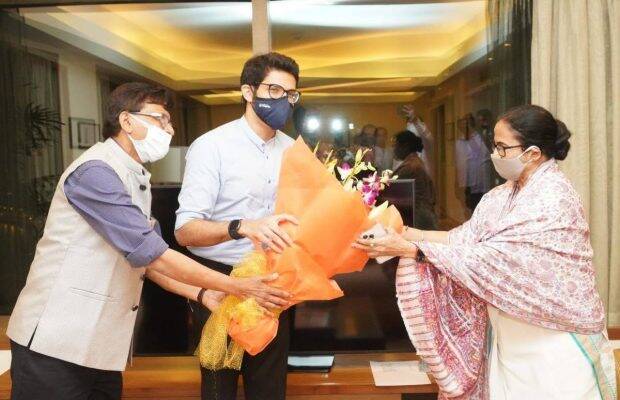 Banerjee yesterday met Shiv Sena leaders Aaditya Thackeray and Sanjay Raut in Mumbai.