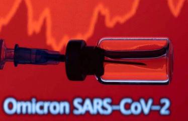 The health officials gave a detailed presentation on Omnicron variant and other issues related to COVID-19. (File/Reuters)