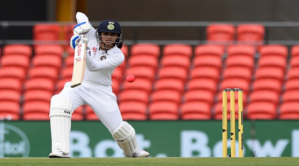 Mandhana scored her second T20I half-century of the year against Australia in the final match of the series, but India fell short by 14 runs. (File)