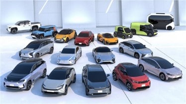 Toyota, slow to move to EVs, says it offers customers choice