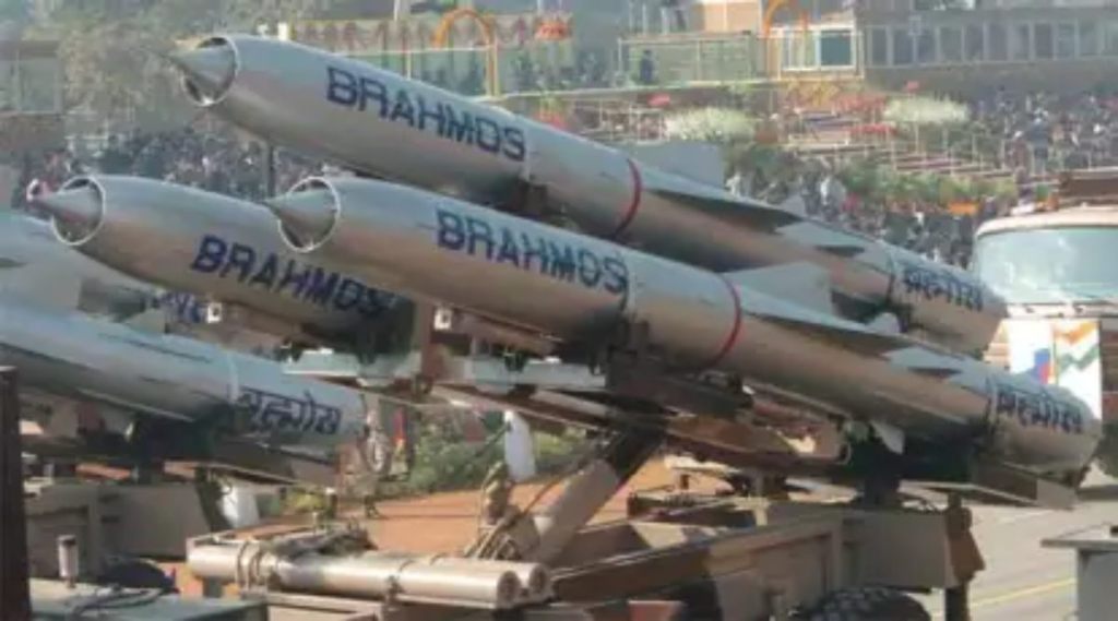 Indo-Russian jointly developed BrahMos – 300-500 km range is already operational and short-range is ramjet-powered. (PTI image)