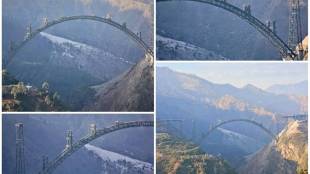 Chenab bridge, highest railway bridge