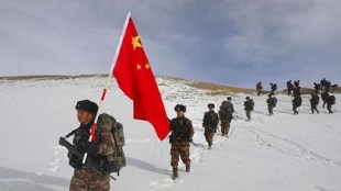 The distance between the two nearest points is around 200 kms – PLA garrison at Kurnak fort on the North Bank and Moldo on the South Bank. (File/AP)