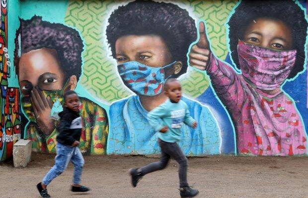 covid 19 cases in south africa children