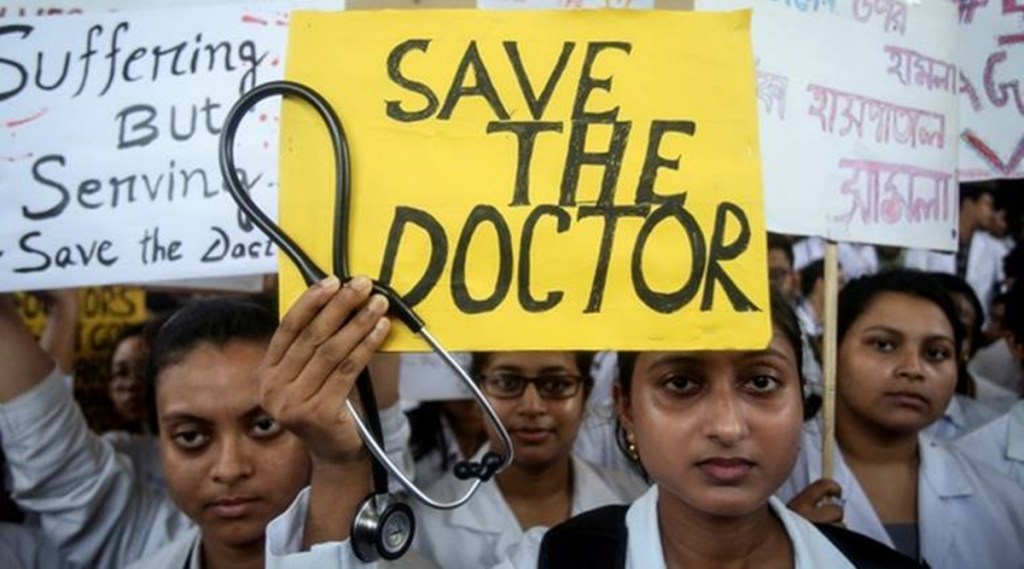 The doctors intensified their protest on Monday, impacting patient care in several hospitals. (File/Reuters)