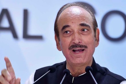 Azad, who was among the 23 Congress leaders who had sought an organisational overhaul last year, said he is not displeased with the party. (PTI)