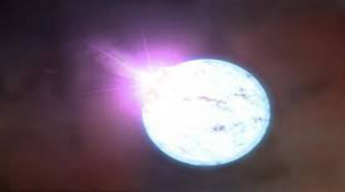 The eruption that was recently identified was from a magnetar named GRB2001415. The eruption that was recently identified was from a magnetar named GRB2001415.