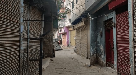 The positivity rate for Delhi on Tuesday stood at 0.89 per cent. (Image: Express photo by Amil Bhatnagar)