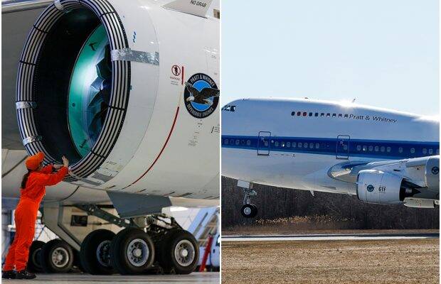 These engines will be compatible with 100 percent sustainable aviation fuel (SAF) at entry into service. (Pratt & Whitney)