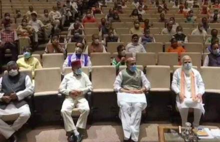 The prime minister's warning comes as the government faces a furious opposition over the suspension of 12 Rajya Sabha MPs for their "violent behaviour" during the Monsoon Session.