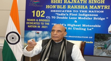 The Union Minister said the road at Umling-La pass will boost tourism, enable faster movement of Armed Forces as well as ensure socio-economic development of the region.