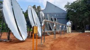 solar concentrator, water heating system