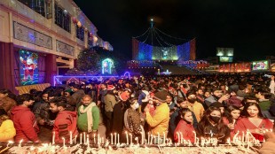 Devotees at Cathedral Church in Lucknow (PTI Image)
