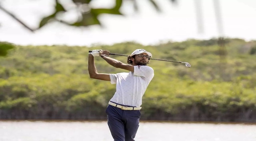 The ball screamed off the clubface, drilling 280 yards low to the ground before magically rising at the very end of its trajectory, before dropping down to the fairway.
