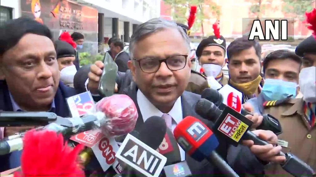 "We are excited to have Air India back in the Tata Group and are committed to making this a world-class airline. I warmly welcome all the employees of Air India to our Group, and look forward to working together," Chandrasekaran said in a statement. (ANI image)