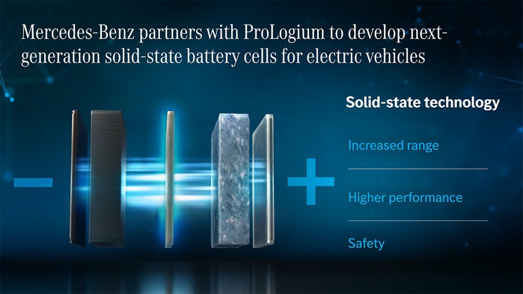 Mercedes-Benz and ProLogium enter partnership