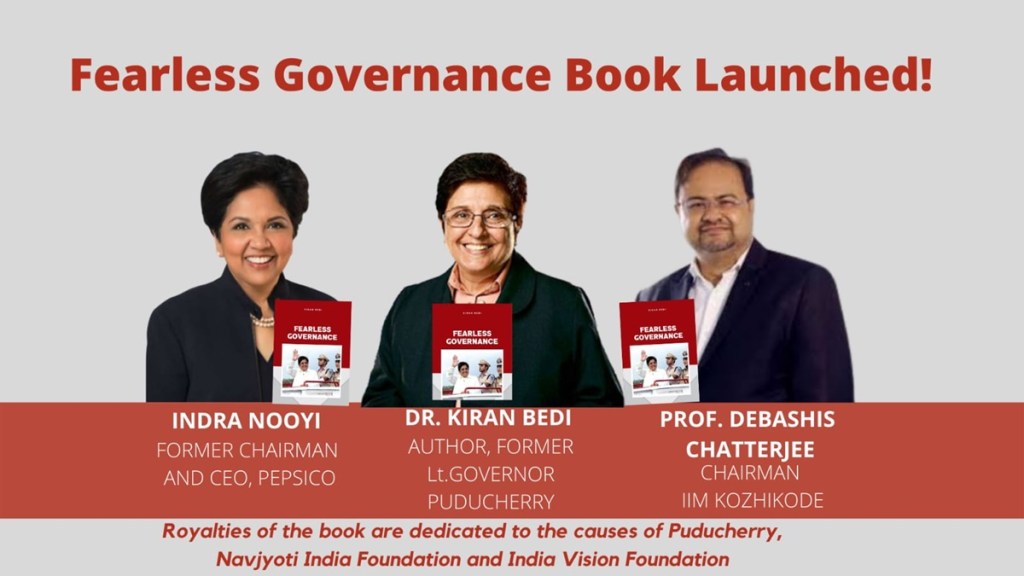It was launched by Indra Nooyi (former chairperson & CEO of PepsiCo) and Prof Debashis Chatterjee (director, IIM Kozhikode).