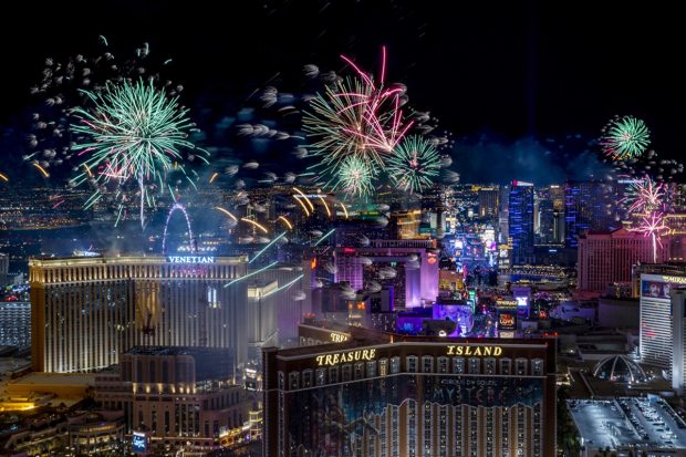 Good riddance to 2021. Let 2022 bring fresh hope. That was a common sentiment as people around the world began welcoming in the new year. Fireworks explode over the Strip during New Year's Eve celebrations in Las Vegas (AP/PTI Photo)