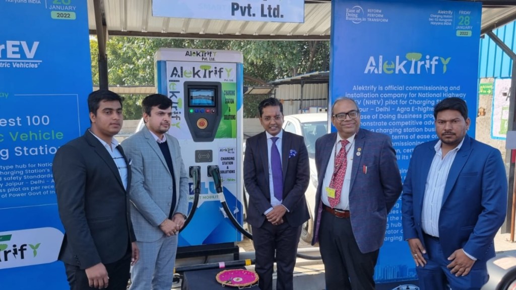 Alektrify India's largest EV charging station