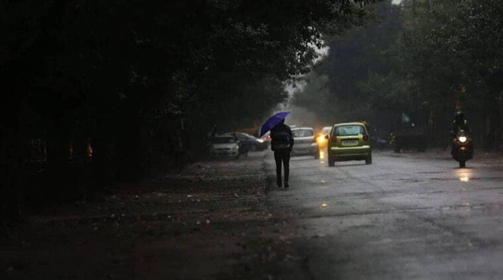 The weather station at Palam gauged a record 48 mm rainfall in the 24 hours ending at 8:30 am Saturday. (Representational image via IE)