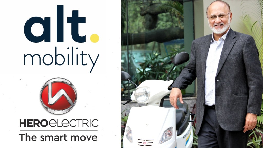 Hero Electric partners with Alt Mobility to deploy 10,000 e-2Ws by 2023