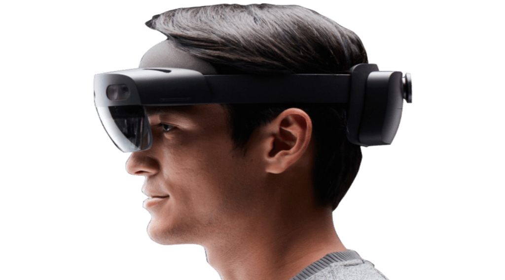 The Microsoft HoloLens 2 comes with sensors that enable head and eye tracking and allow users to interact with holograms.