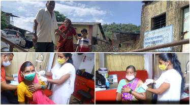 covid vaccination, swades foundation, Swades Mitra, raigad, covid-19