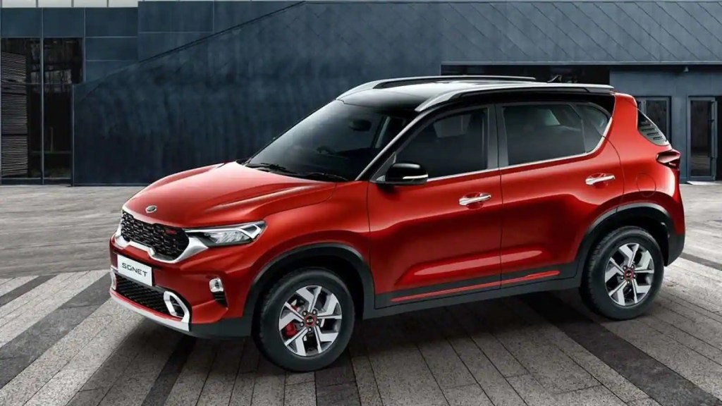 Kia Sonet Front 3 Quarters